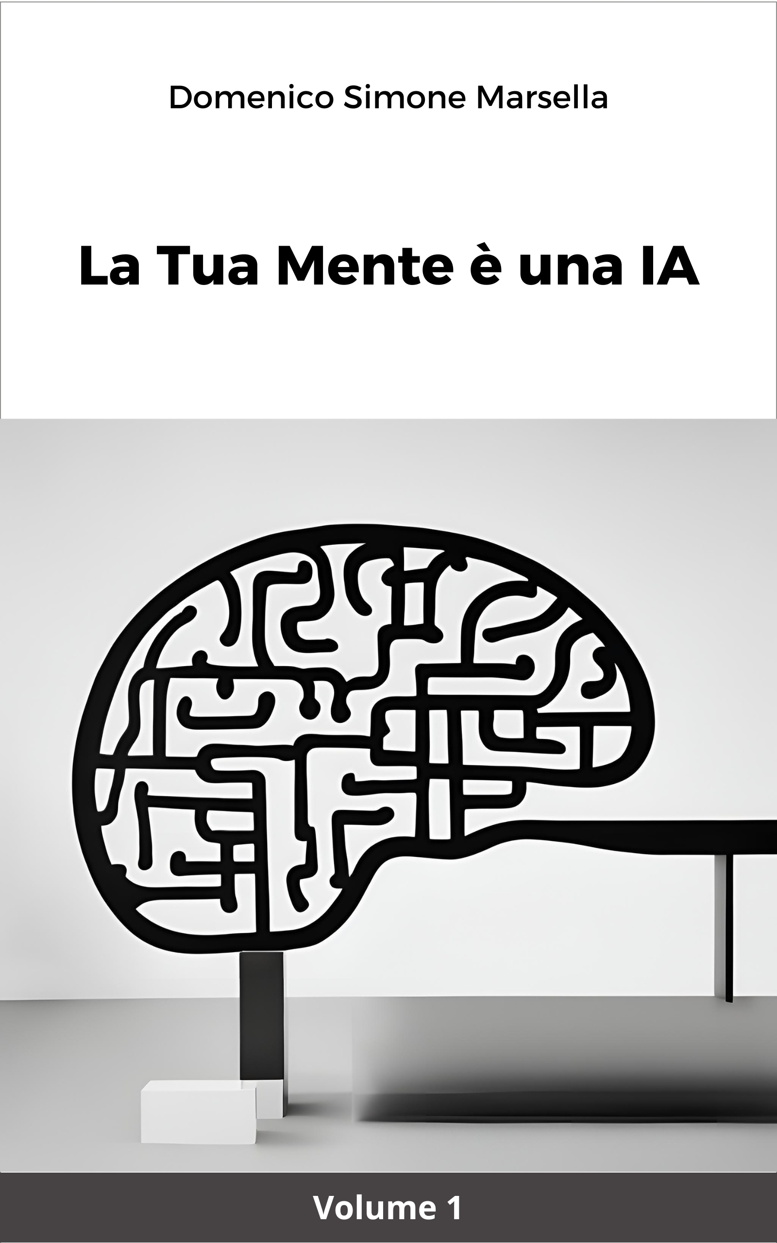 Copertina del libro La Tua Mente e una IA